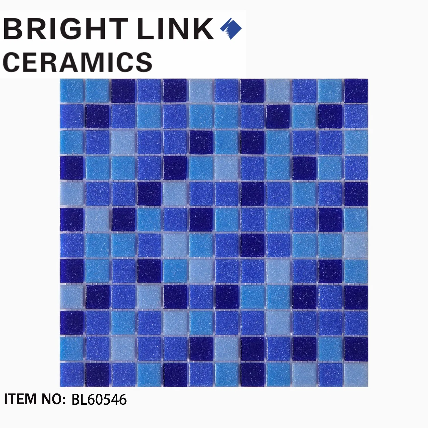 Мозаика для бассейна 300x300 мм, стеклянная