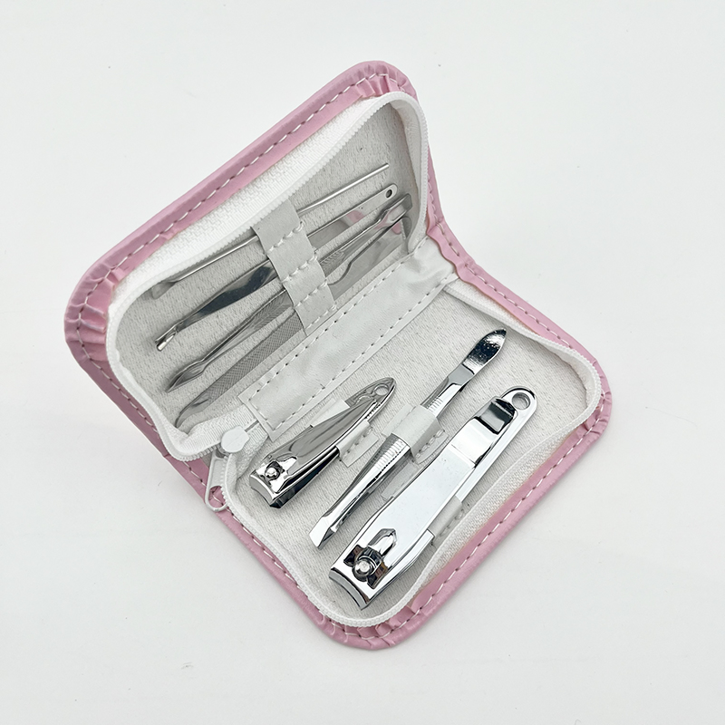 Women Pedicure Tools Grooming Kit Manicure Set Nail Clipper Set with Portable Travel Case