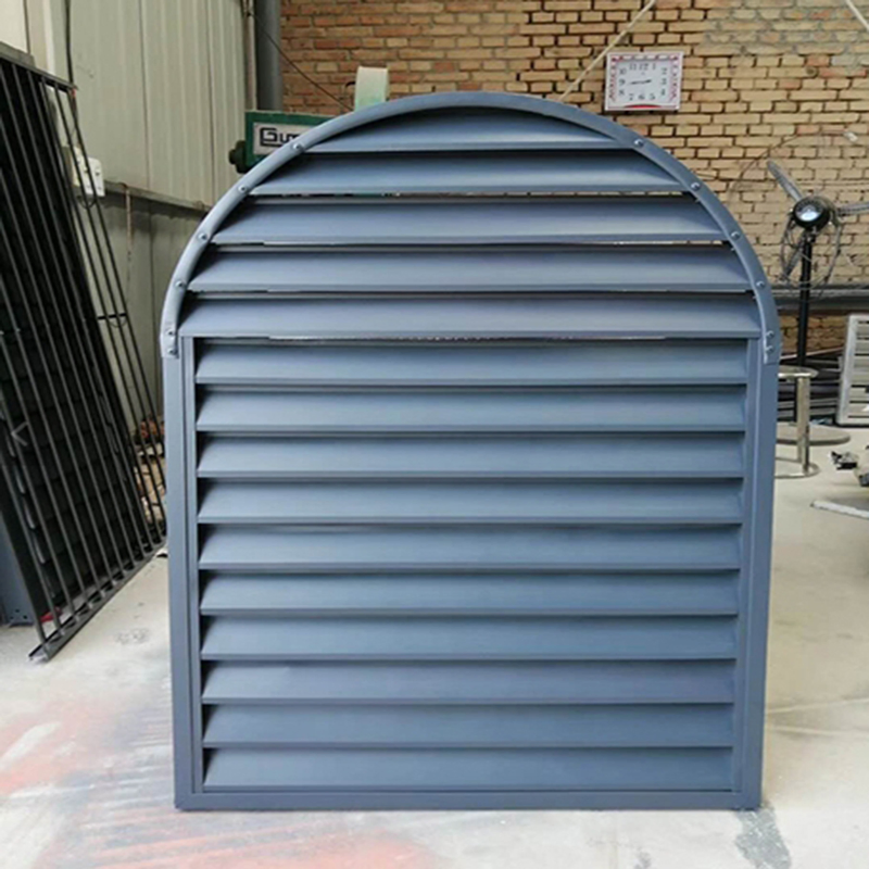 Adjustable Blade Casement Window Louvers Electric Louvered Pergola Extruded Aluminum Louvers