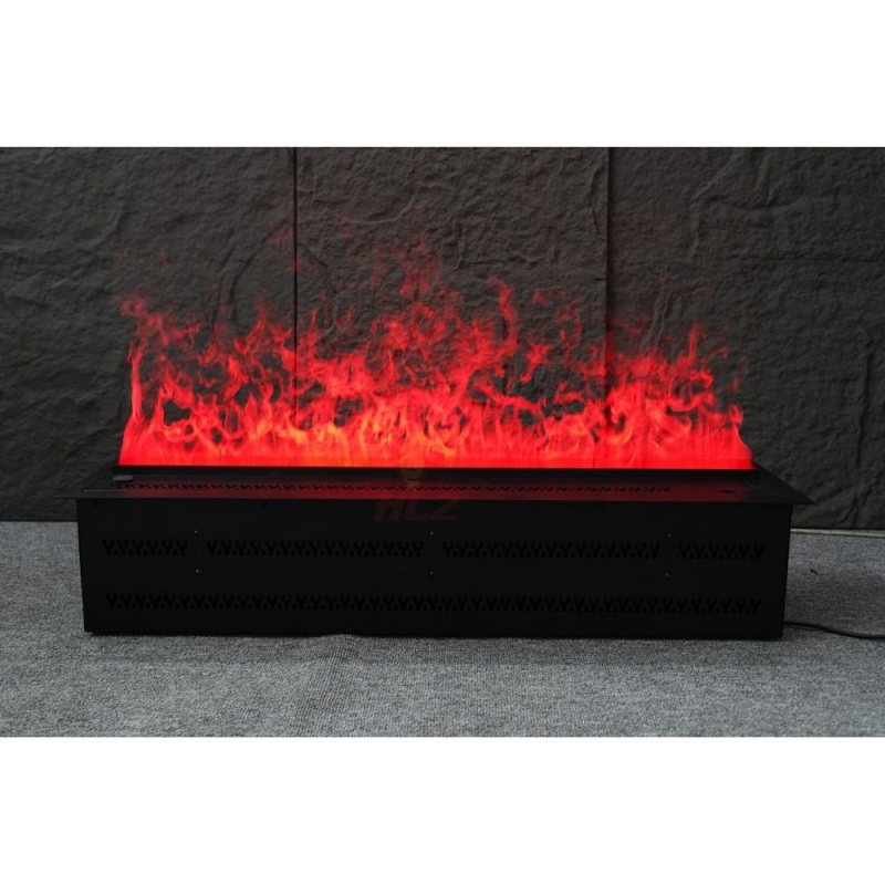 100mm Adjustable Customize 3D High-Quality LED Flame Automatic Water Vapor Fireplace
