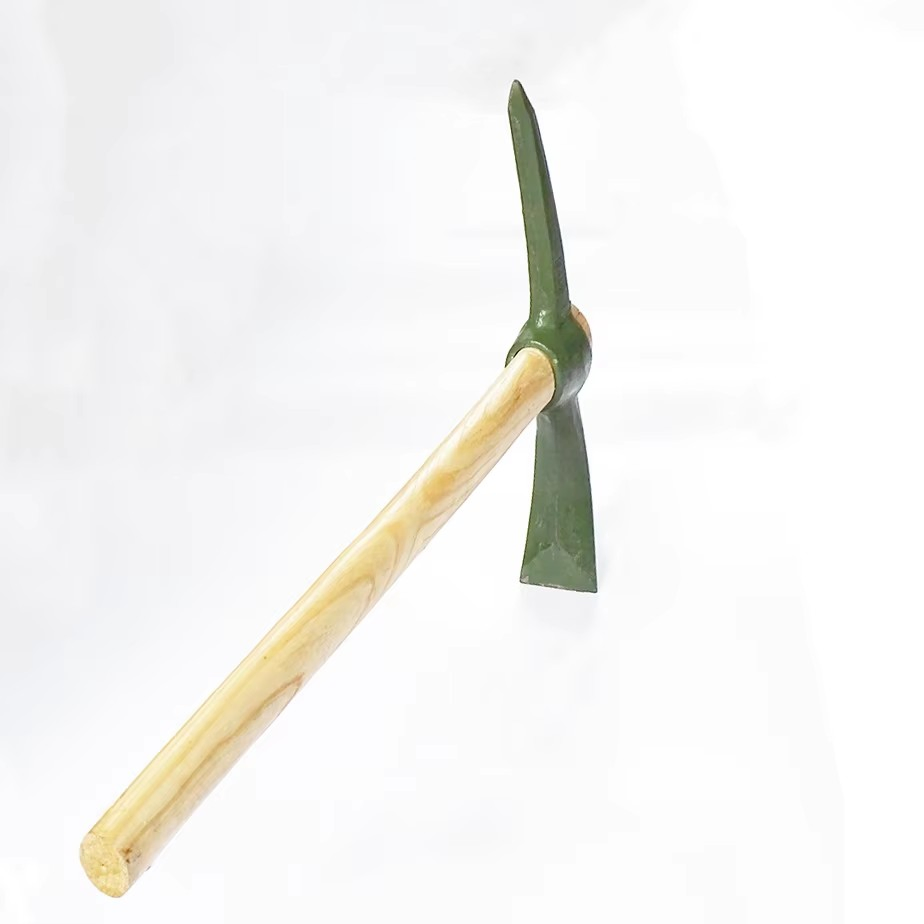 Pickaxe Steel Head Ash Aspen Wood Handle Factory Direct