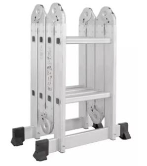 Aluminum Multi Purpose Telescopic Ladder Extension Tall En131 Certificate Ladder