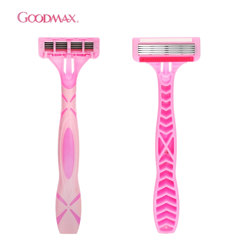 Disposable Razor Open Blade for Easy Rinse Stainless-Steel Blade