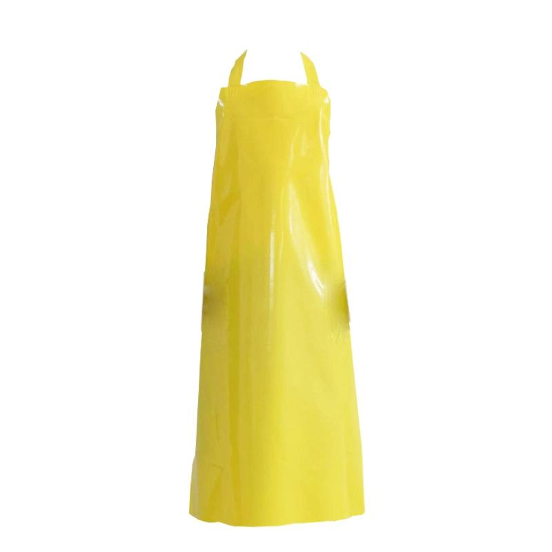 Food Grade TPU Industrial Waterproof Oilproof Sleeveless Plastic Apron Industrial Working