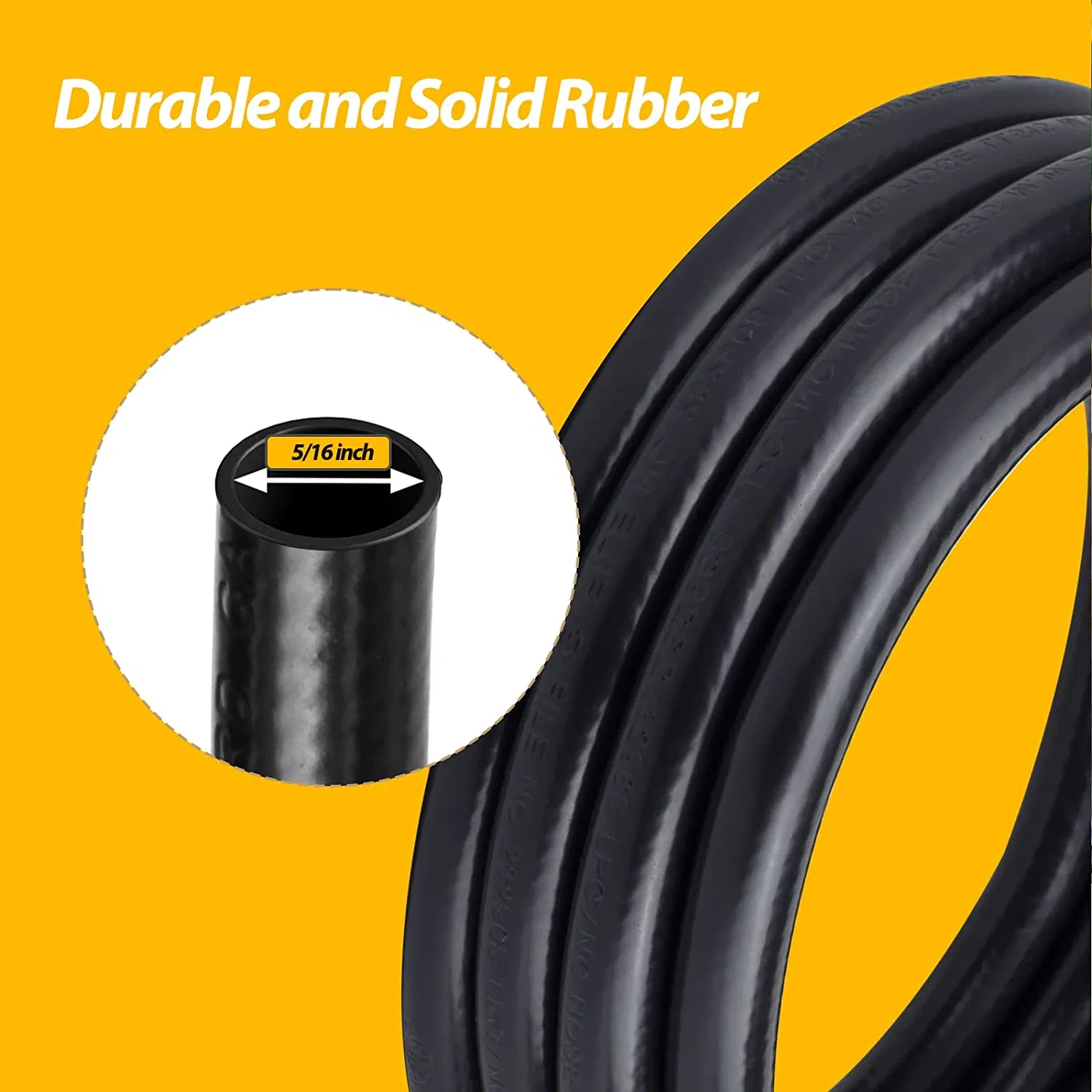 12FT Propane Gas Hose Assembled with Both 3/8" Female Flare