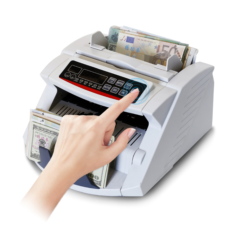 LD-7400 Portable LED Display Plastic Banknote Counter Money Counter for Counting Banknotes