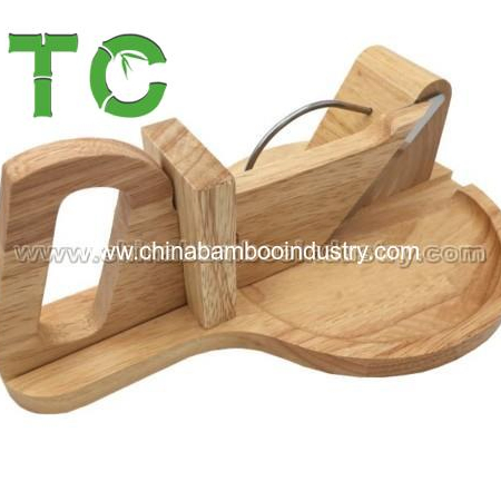 Rubber Wood Cutting Guillotine Wooden Sausage Guillotine