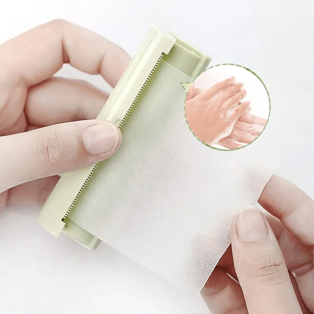 Beauty Skin Care Paper Soap Flowers Products Wholesale Hotel Hand Roll Washing Bath Soap Sheets Factory