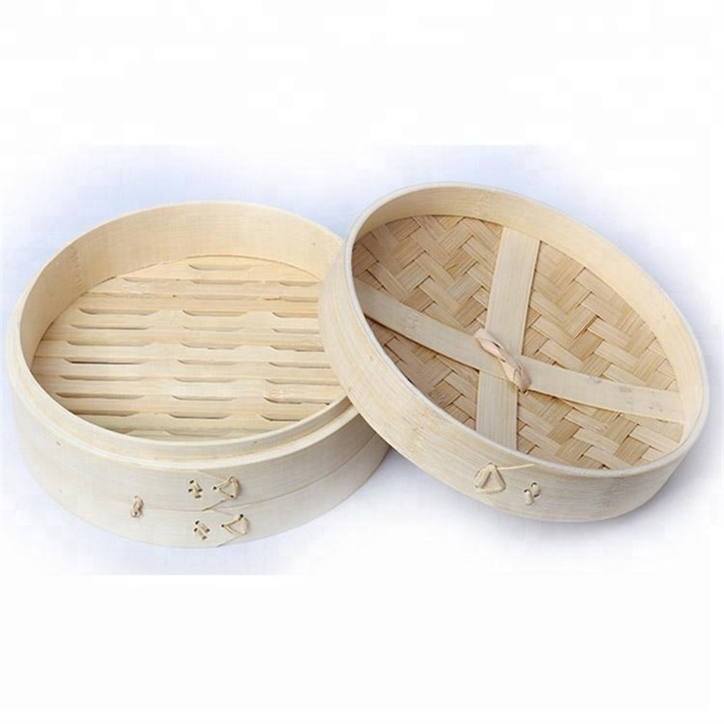Best Selling High Quality 100% Natural 12 Inch Bamboo Steamer