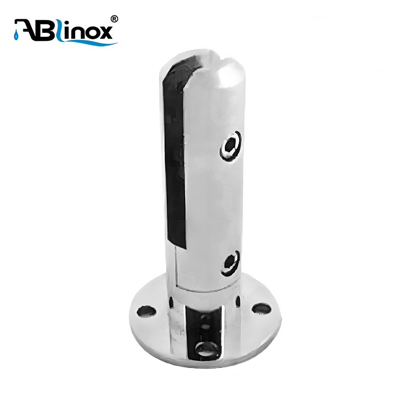 Casting 304 Stainless Steel Frame Wall Mount Flange Fixings Glass Spigot