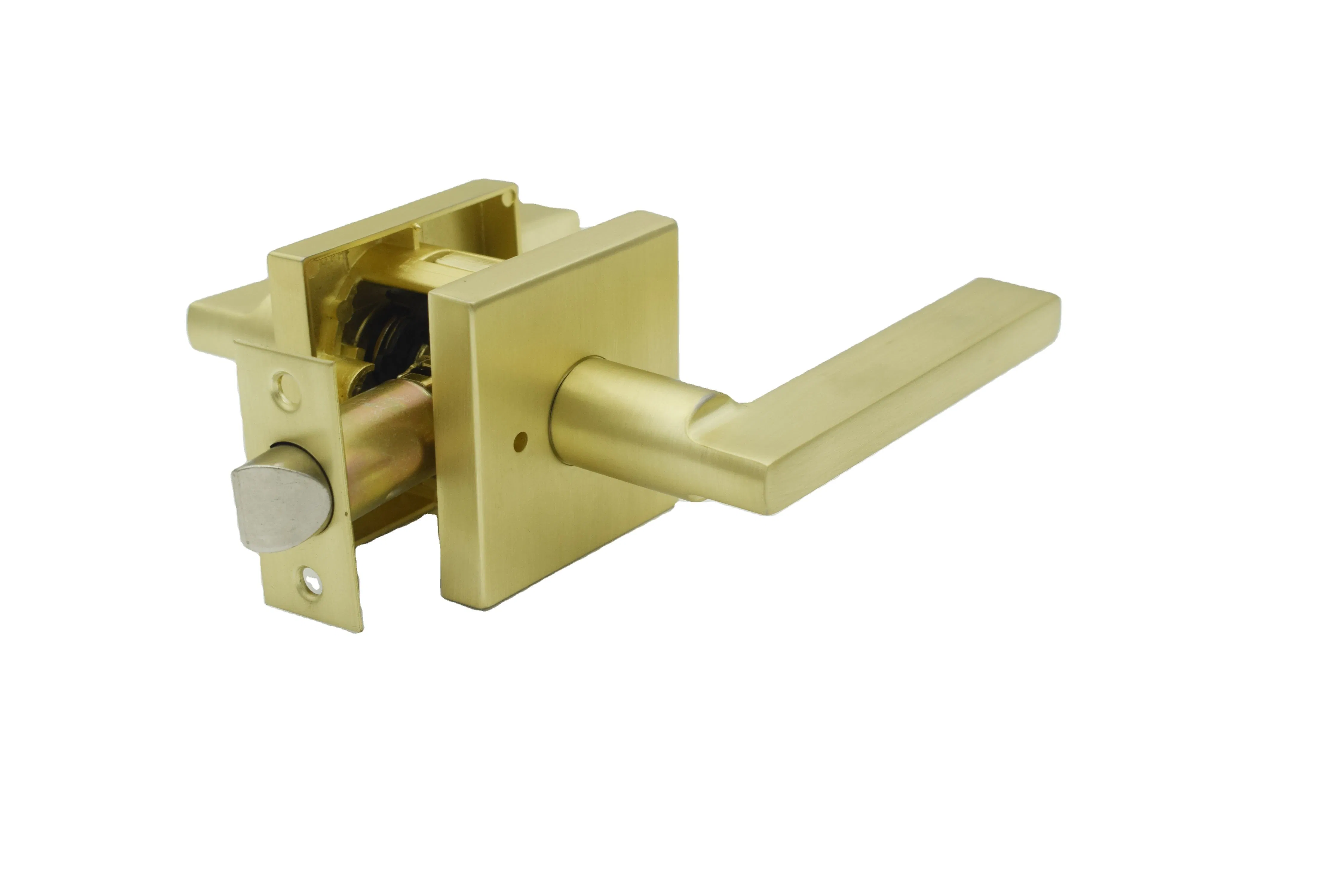 Zinc Alloy Lever and Rosette Quick Release Function Heavy Duty Tubular Leverset Lock
