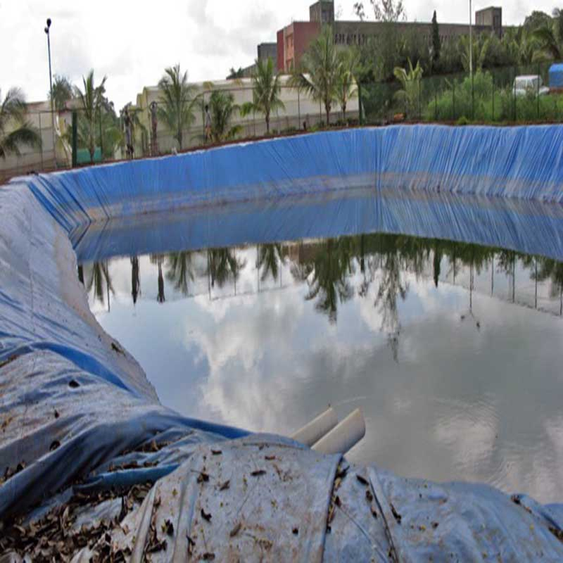 Singapore 500 Micron HDPE LLDPE Pond Liner for Fish Ponds Shrimp Farms