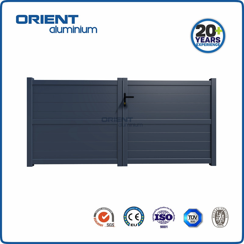 Premium Aluminium Sliding Gate for Driveways and Gardens Fence Gate