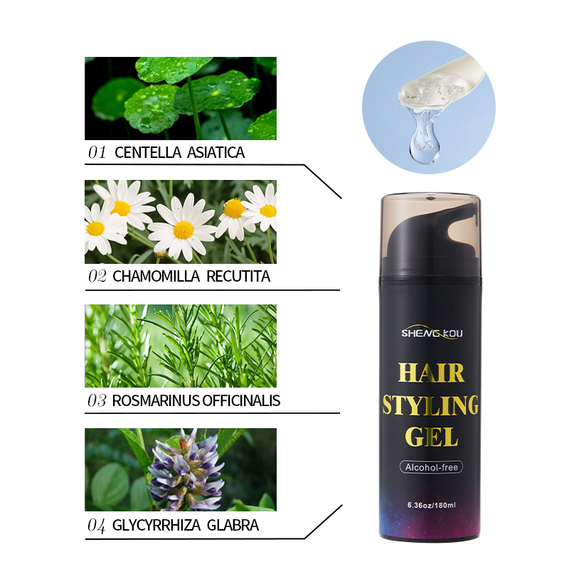 Custom Strong Hold Moisturizing Edge Control Styling Wax Neat Braid Hair Styling Gel for Black Women