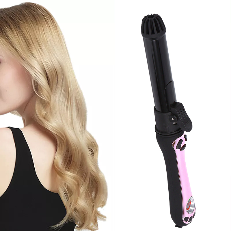 New Barrel Magic Ceramic Rotating Waver Hair Styling Tools Wand Curlers