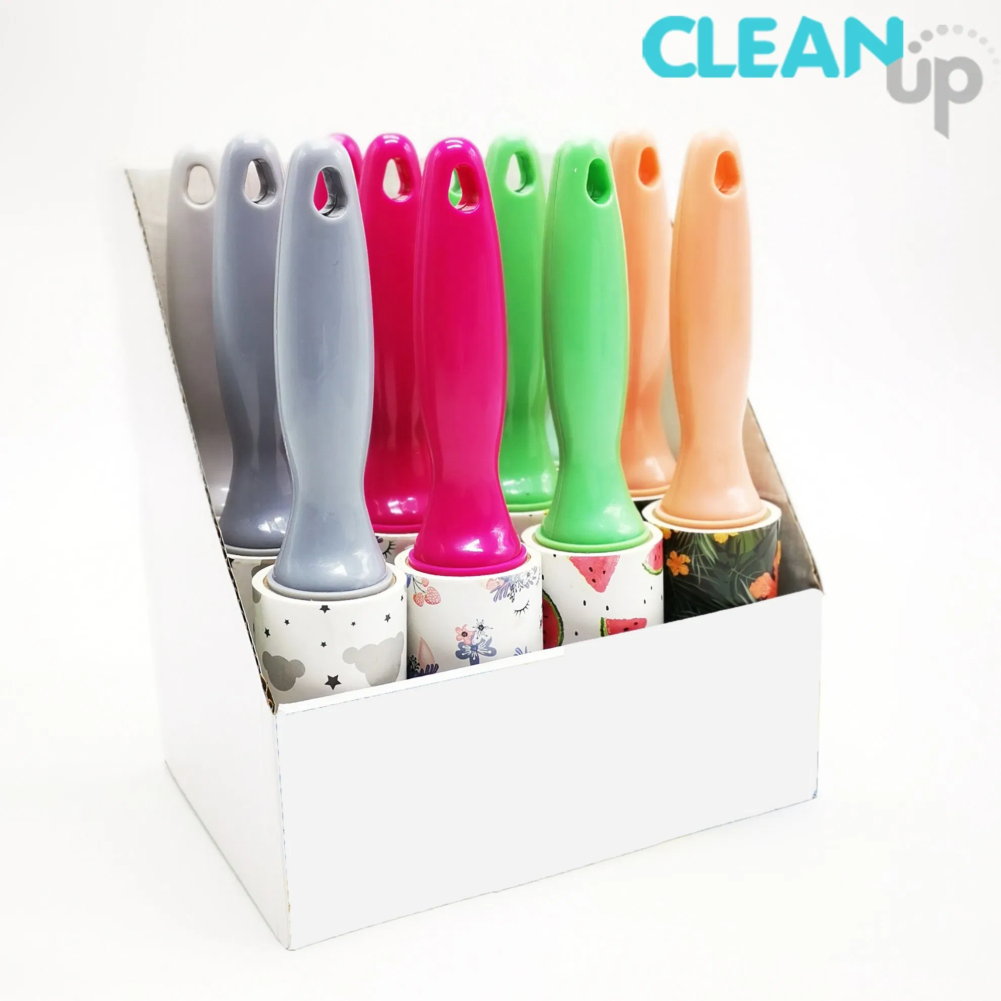 Home Cleaning Printed Reusable Portable Sticky Dust Remover Lint Roller