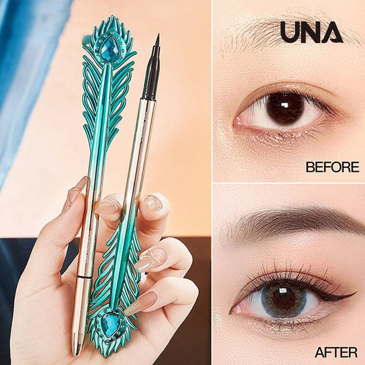 Custom Logo Private Label Quick Dry High Pigment Easy to Wear Eyeliner Pen Waterproof Smudgeproof Make up Eye Liner