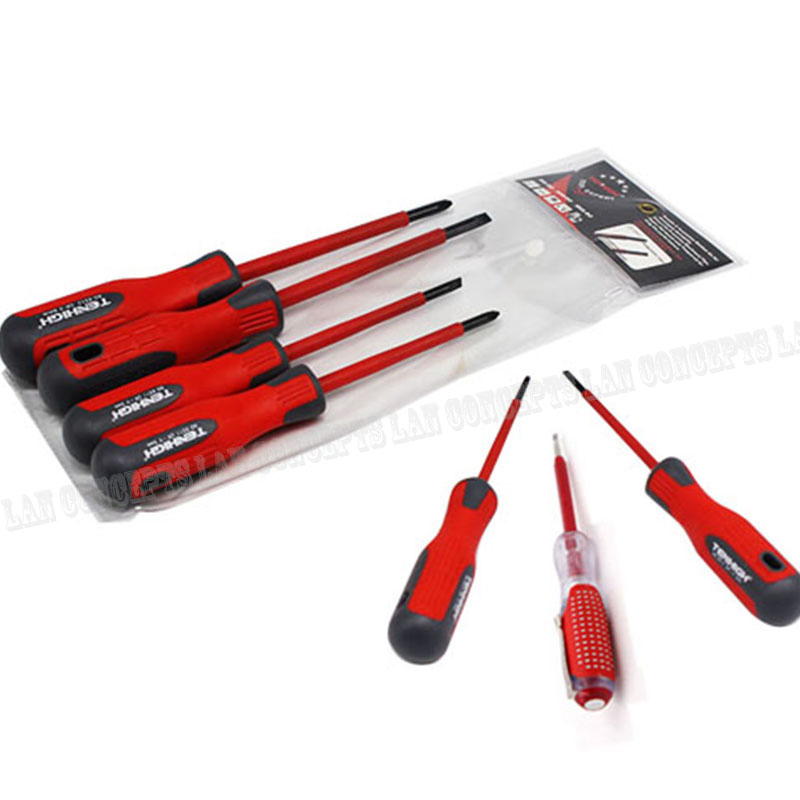 7PCS Screwdriver Electricians Electrical Work Repair Tool Screwdriver Kit