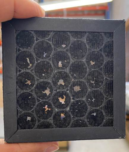 Efficient Honeycomb Carbon Filter for Compact Home Appliances