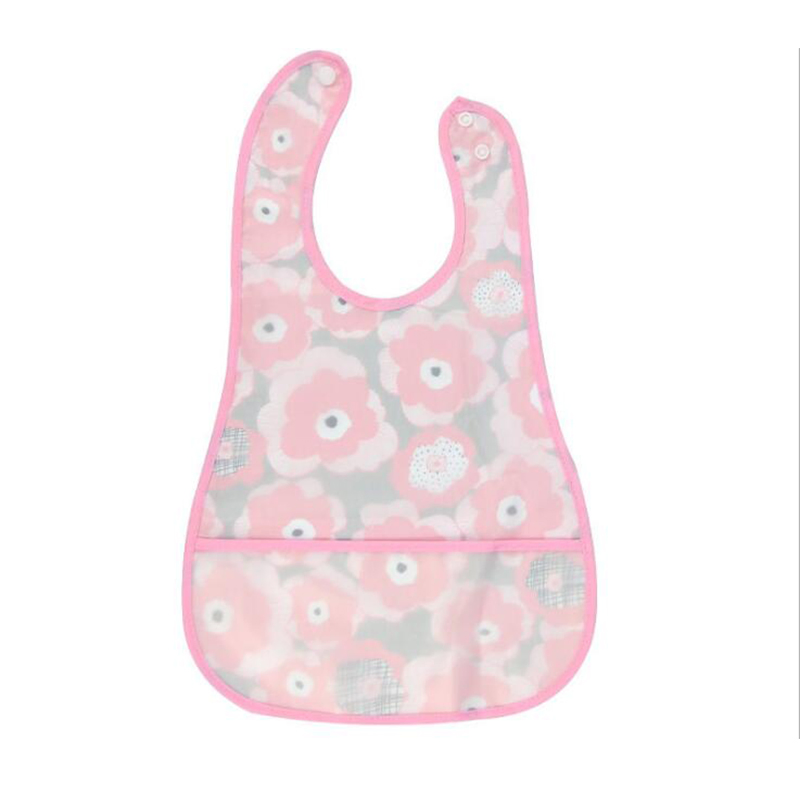 Top Quality Plastic Bib PEVA Waterproof Bibs Wholesale (BB87)