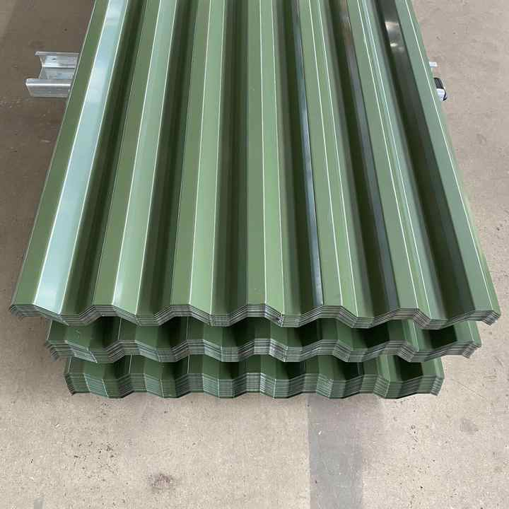 High Quality Galvanized Colour Coated Corrugated Steel Roofing Sheet Metal Tin Roofing Prices Low Slope Roofing