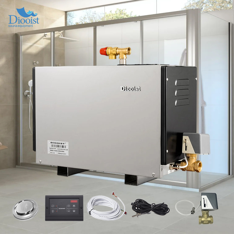 Dloolst 15kw Steam Bath Sauna Generator Stainless Steel Steam Unit for Bathroom