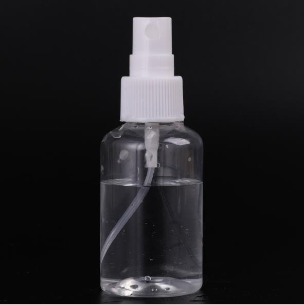 Different Capacity 30ml 50ml 75ml 100ml Hand Sanitizer Bottle Alcohol Plastic Bottle Cosmetic Sprayer Bottle