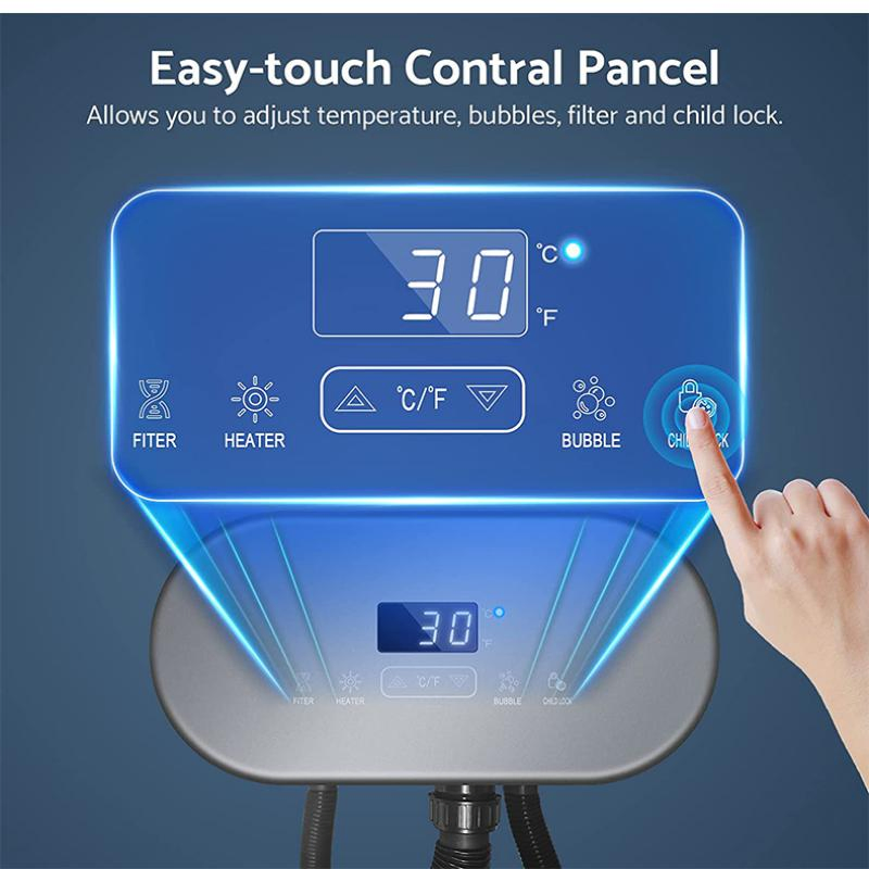 Надувной СПА-бассейн с гидромассажем и подогревом