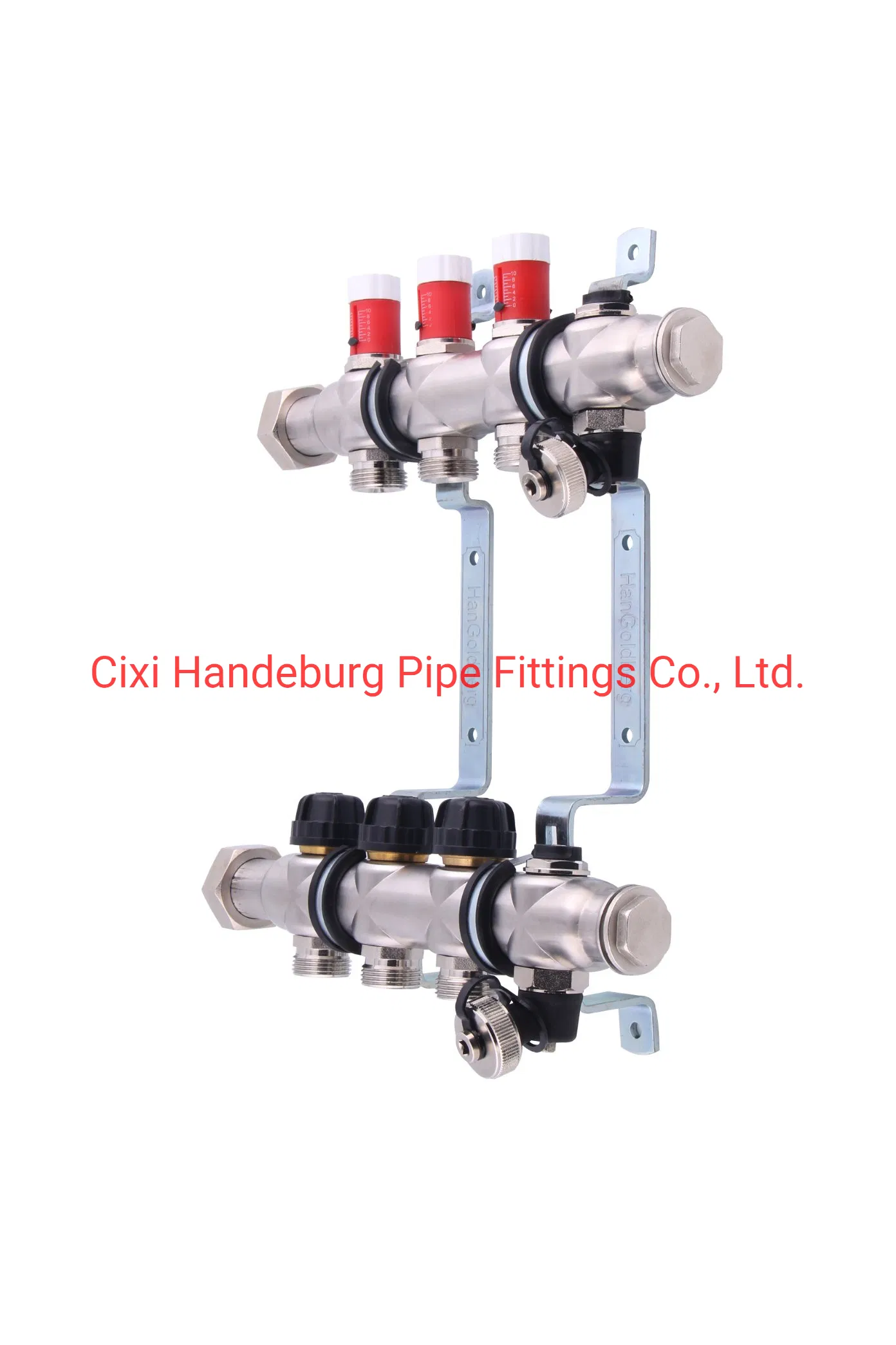 Stainless Steel 304 Manifolds with Thermostatic, Manifold for Floor Heating System