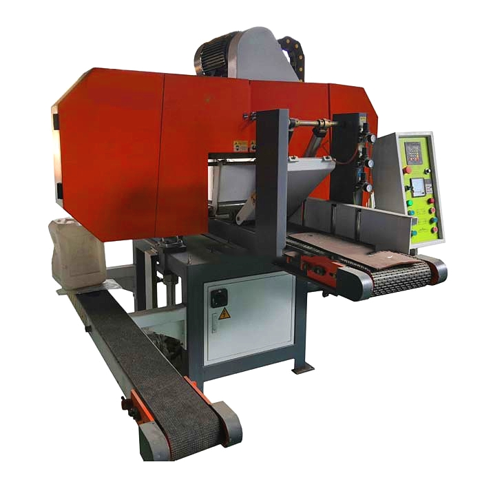 Ленточная пила по дереву горизонтальная ЧПУ