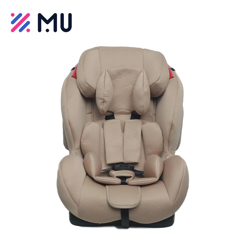 Flat Base Head Support Injection Molding Baby Car Seat for 9-36 Kg