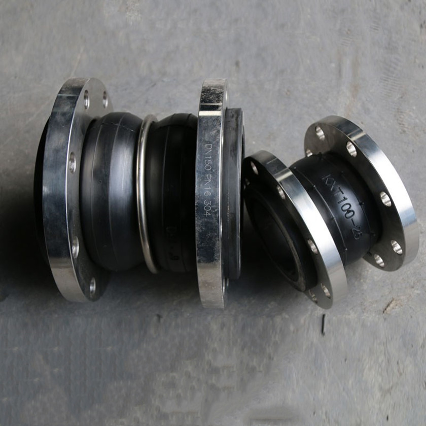 Pn10 Pn16 2" 3" Flange End Rubber Body Rubber Joint with Price List