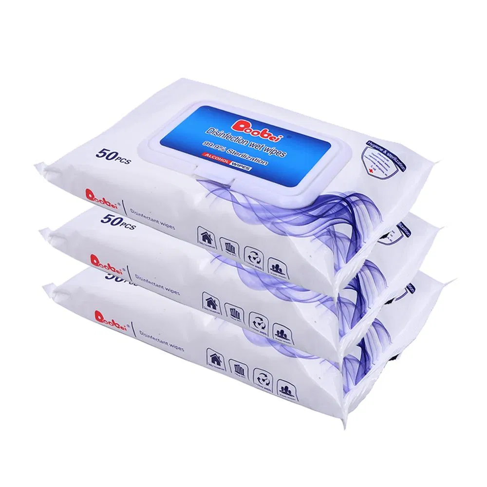 Disposable Wipes Disinfecting 80 Pieces of Sterilization Cleansing Wipes Sterilization Wet Wipes