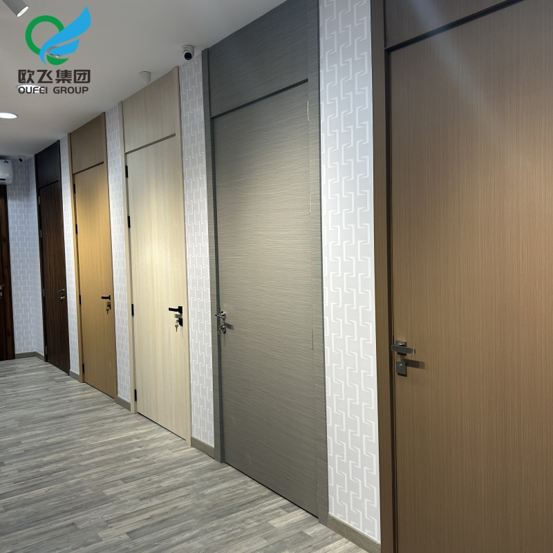 Customizable WPC Door in PVC - MOQ 100 for Orders