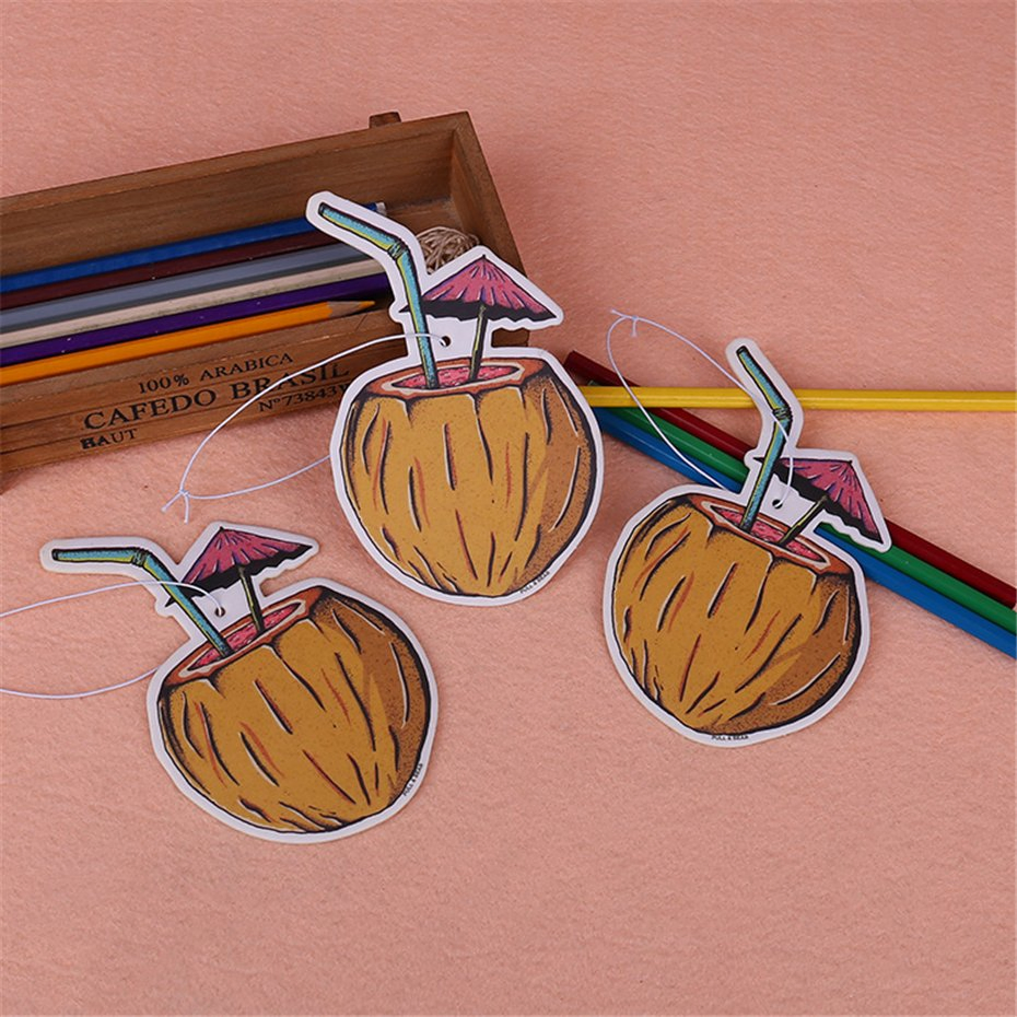 Personal Custom Hanging Car Paper Absorbent Printing Air Freshener