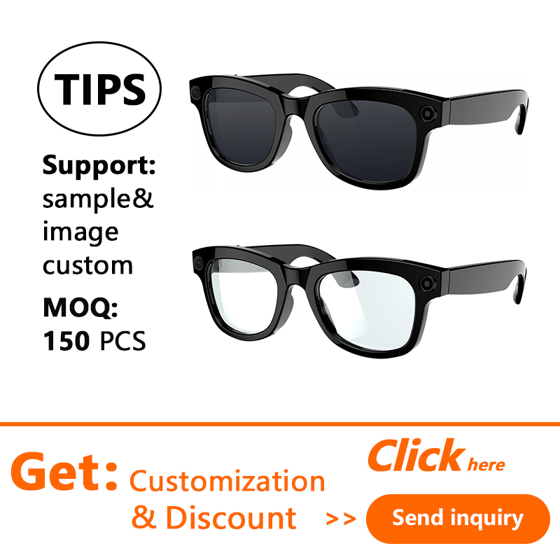 New Arrival Intelligent Wearable 500W Cameras Ar Vr Translation 4K Pixel Video Shooting Smart Ai Glasses for Men Women