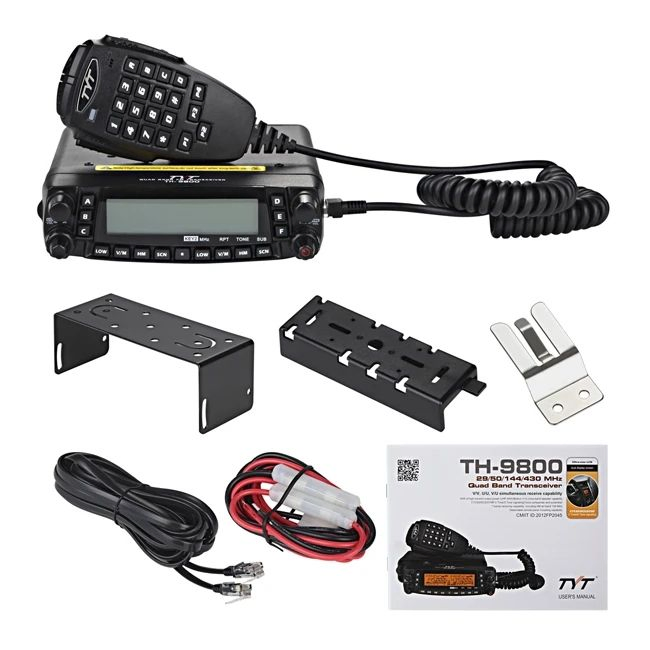 Tyt Th-9000d 50W Mobile Radio UHF400-490MHz 45W 60W 200CH VHF Transceiver