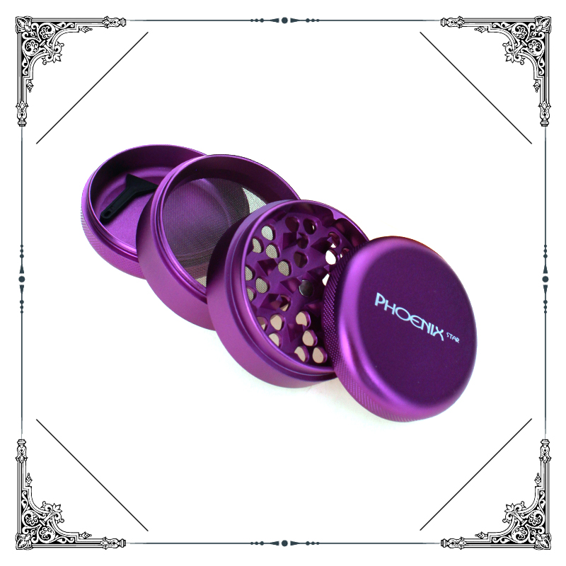 Hot Sandblast 2.5inches Phoenixstar Smoking Accessories Wholesale Herb Tobacco Grinder