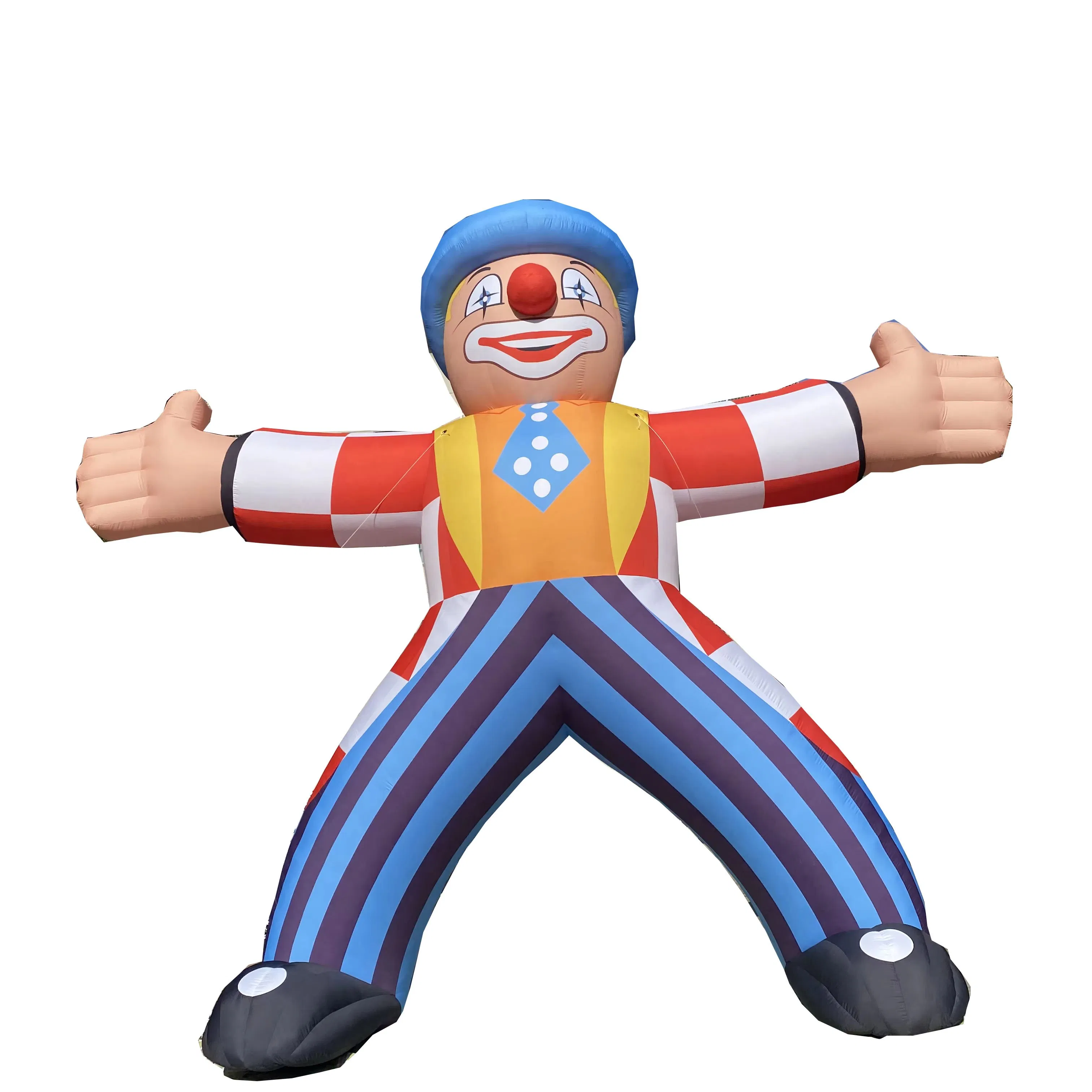 6mh Giant Inflatable Clown Air Blow Circus Joker Doll Theme Park Entertainment Event Party Decoration Kids Park Advertising