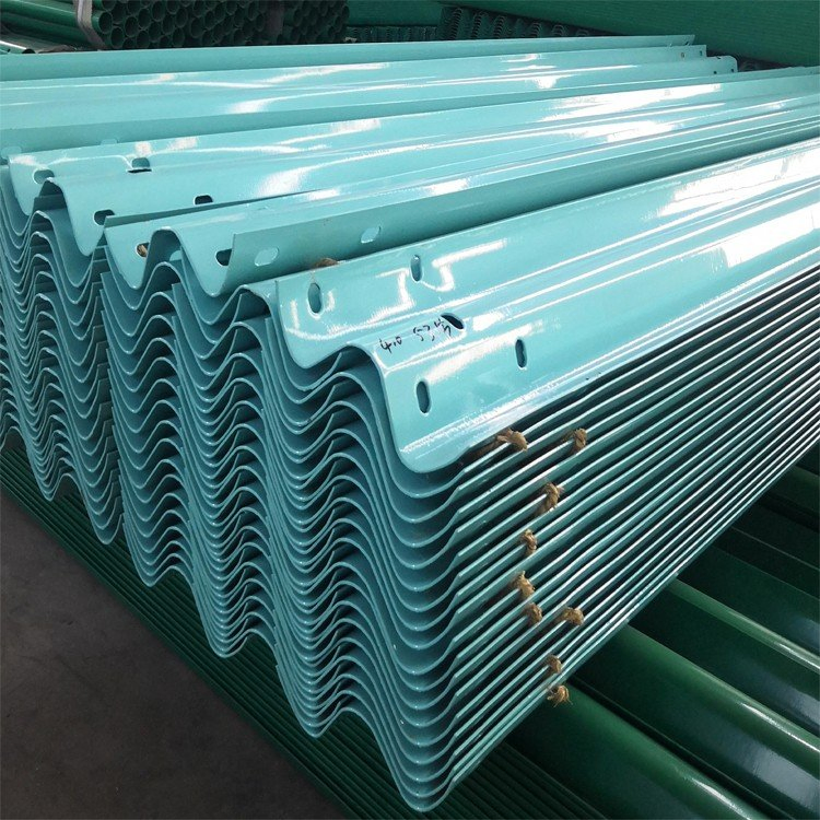 Hot Dipped Galvanized Road Guardrail Q235 W Beam Guardrail