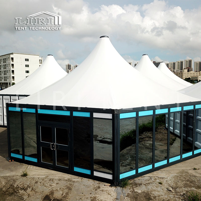 Outdoor Combine Hexagon Modular Housing Canopy Event Shop Tents