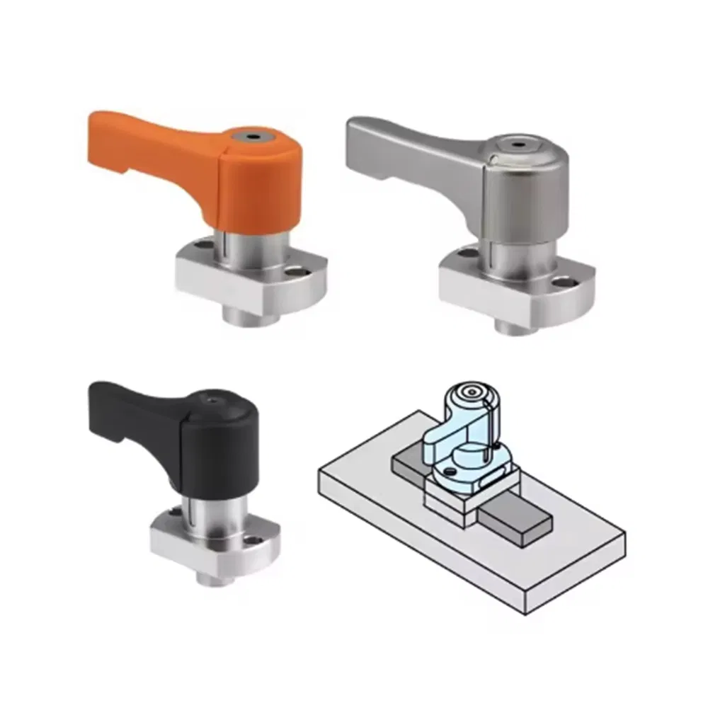 Aluminum Profile Frames with Workstations and Handled Cabinet Doors for Automation.