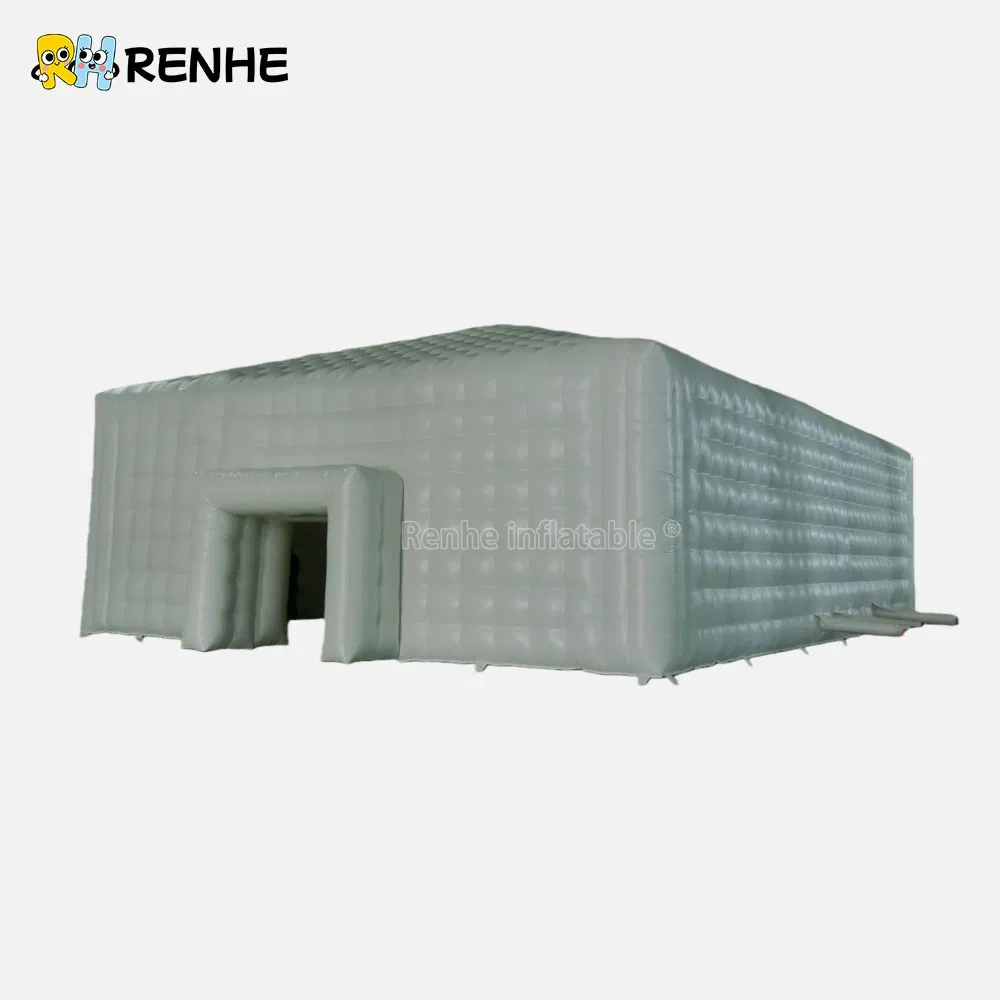 Massive Inflatable Cube Tent with Spacious Interior for Commercial Activities