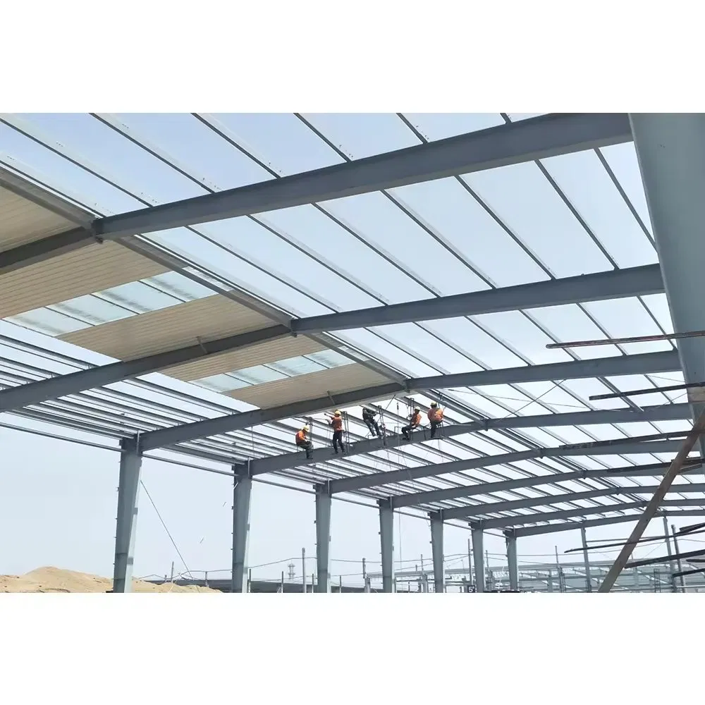Prefab Best Cost-Effective Industrial Light Steel Structure for Workshop with Canopy Crane