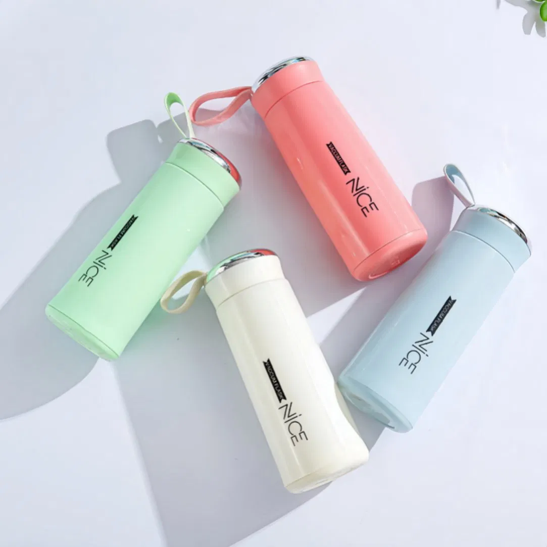 Многоразовая стеклянная кружка с силиконовым чехлом