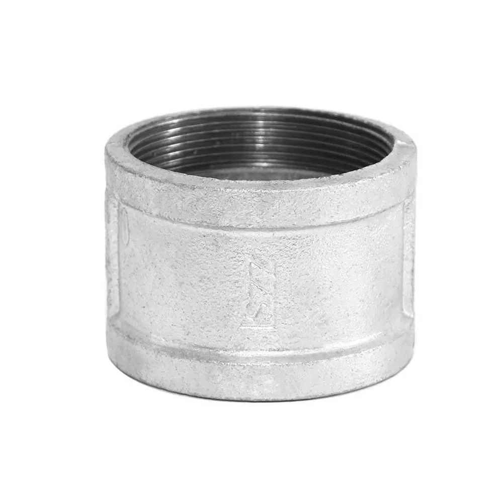 High Quality Galvanized Malleable Iron Thread Pipe Fitting Coupling for Gas Pipeline
