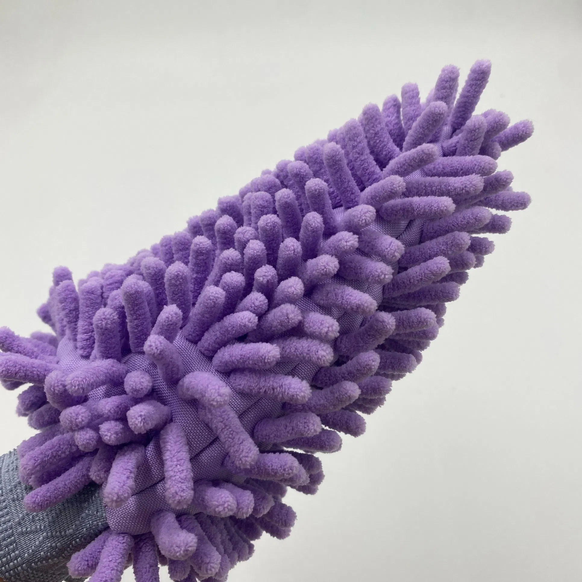 Super Supplier Car Wash Mitt Microfiber Chenille Cleaning Glove From China