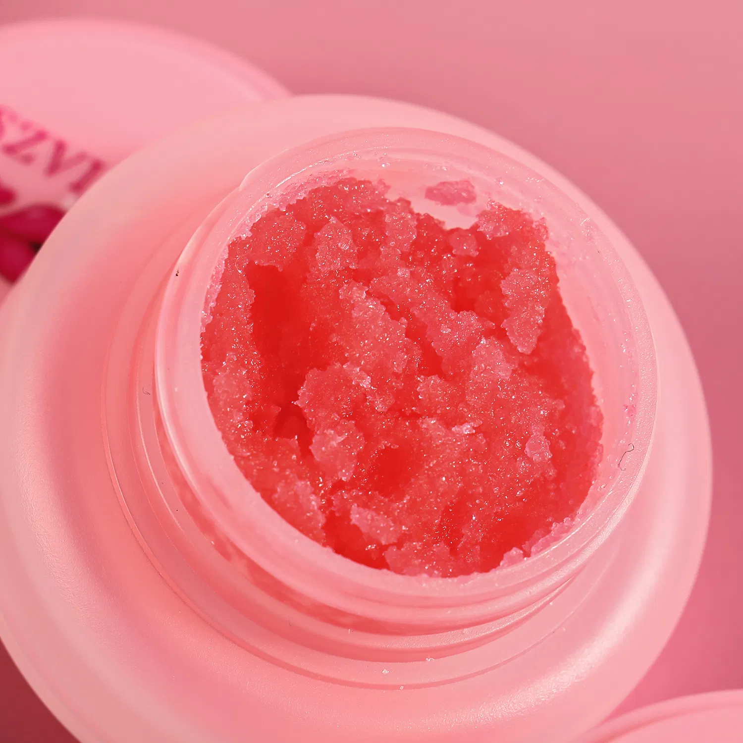 Luxurious Strawberry Bliss Vegan Lip Scrub and Moisturizer