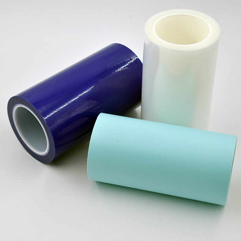 Zq-High Quality Blue Glassine Release Paper Roll