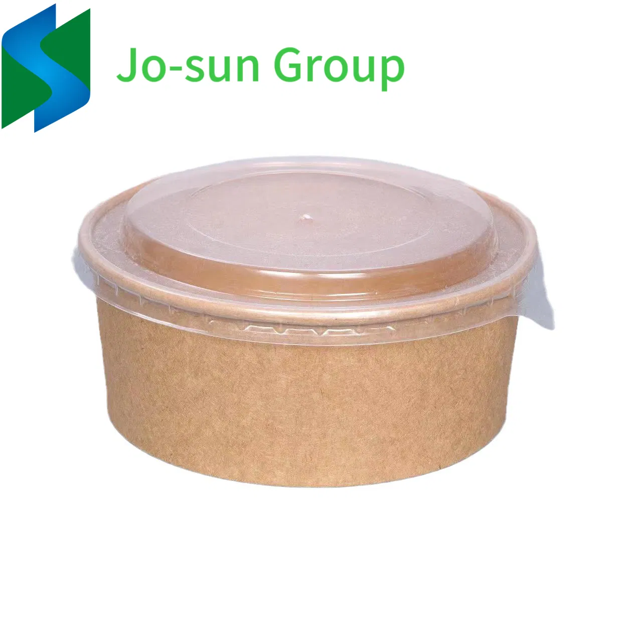 Disposable Brown Kraft Paper Bowl Custom Logo Bio-Degradable for Noodles Rice Hot Foods Salad Soup-Embossed